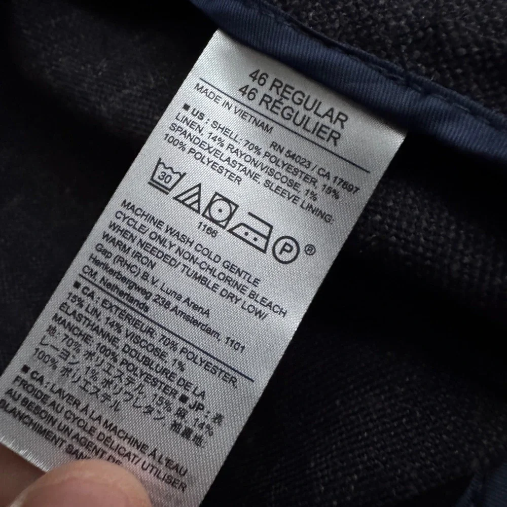 Banana Republic Navy Blue Sport Coat Blazer